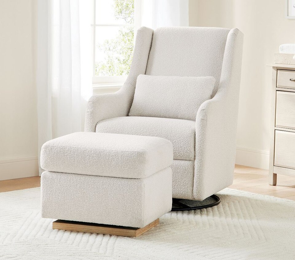 Merced Glider & Ottoman Pottery Barn Kids Australia
